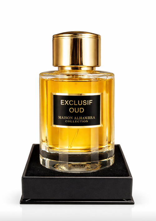 Exclusif Oud Eau de Parfum by Maison Alhambra – 100ml Luxury Oud Fragrance